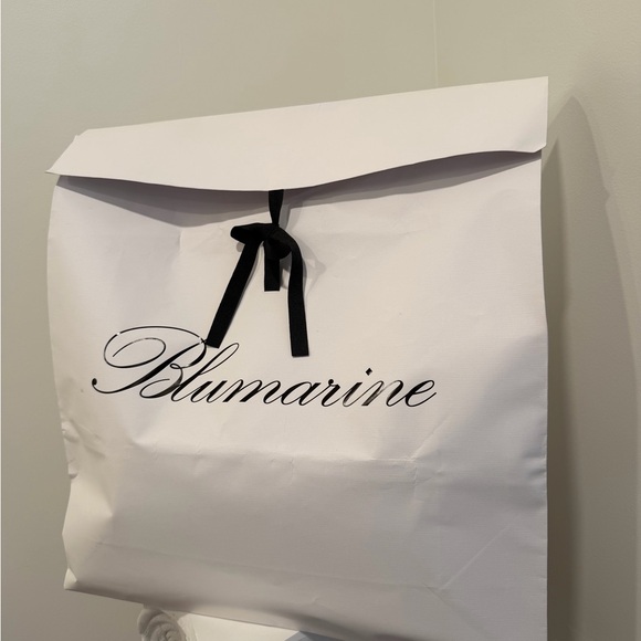 Blumarine Tan and Pink Fur Shoulder Bag - Picture 7 of 7